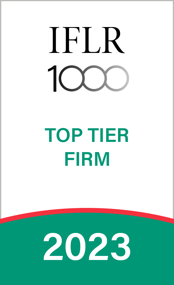IFLR1000 Top Tier Firm 2023
